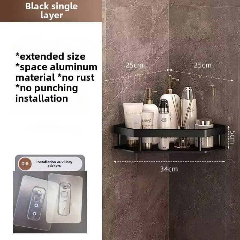 Rust Proof Corner Shower Caddy Organizer