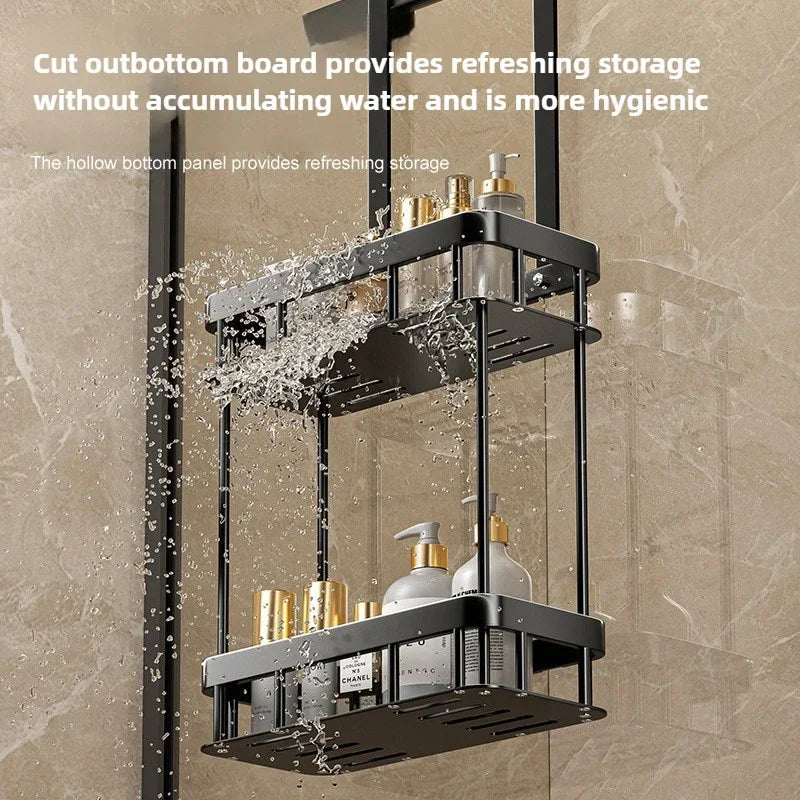 Over-the-Door Shower Caddy with 2-Tiers