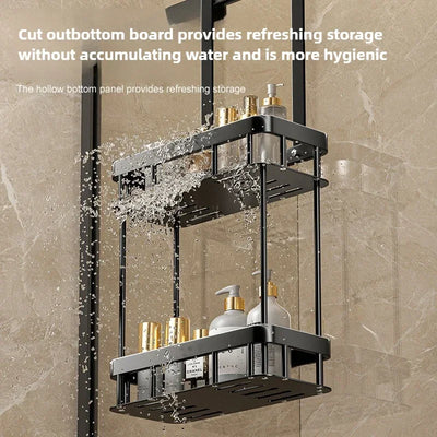 Over-the-Door Shower Caddy with 2-Tiers