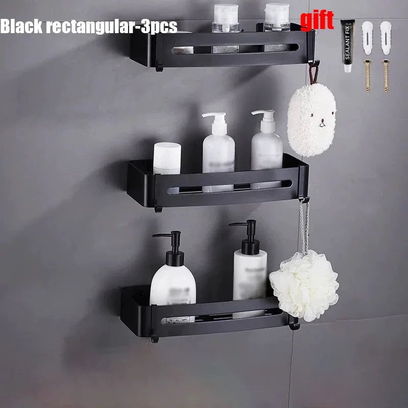 Modern Floating Corner Shelf Organizer