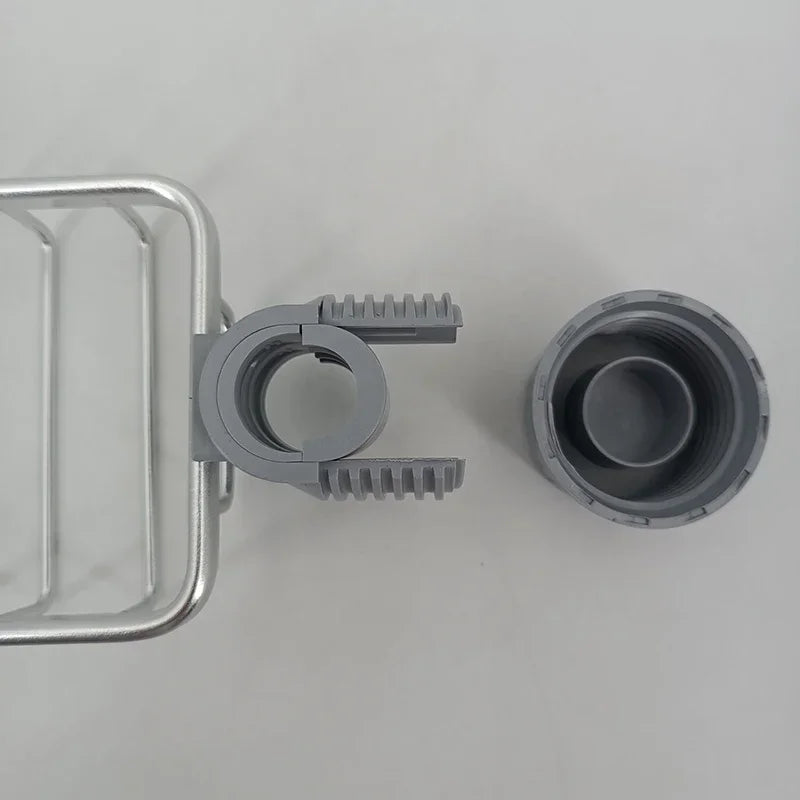 Mens Shower Caddy with Soap Tray & Hooks