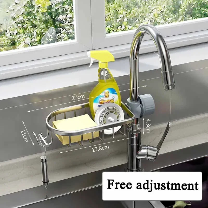 Mens Shower Caddy with Soap Tray & Hooks