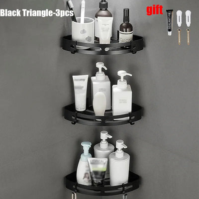 Modern Floating Corner Shelf Organizer