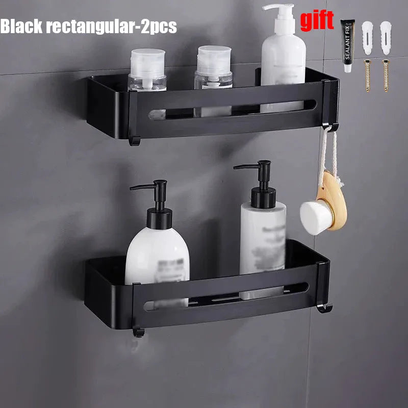 Modern Floating Corner Shelf Organizer