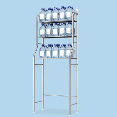 Space-Saving Over-the-Toilet Caddy Shelf