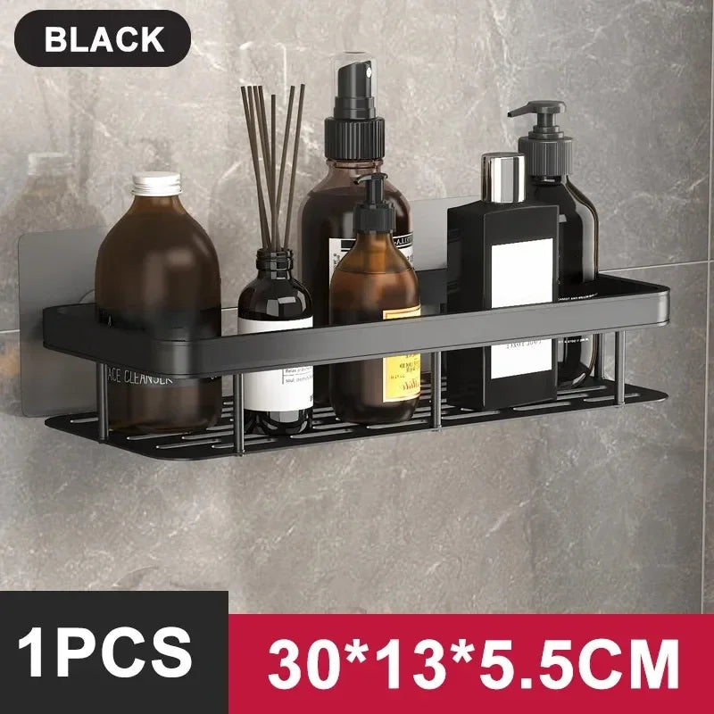 Space-Saving Corner Shower Caddy Rack