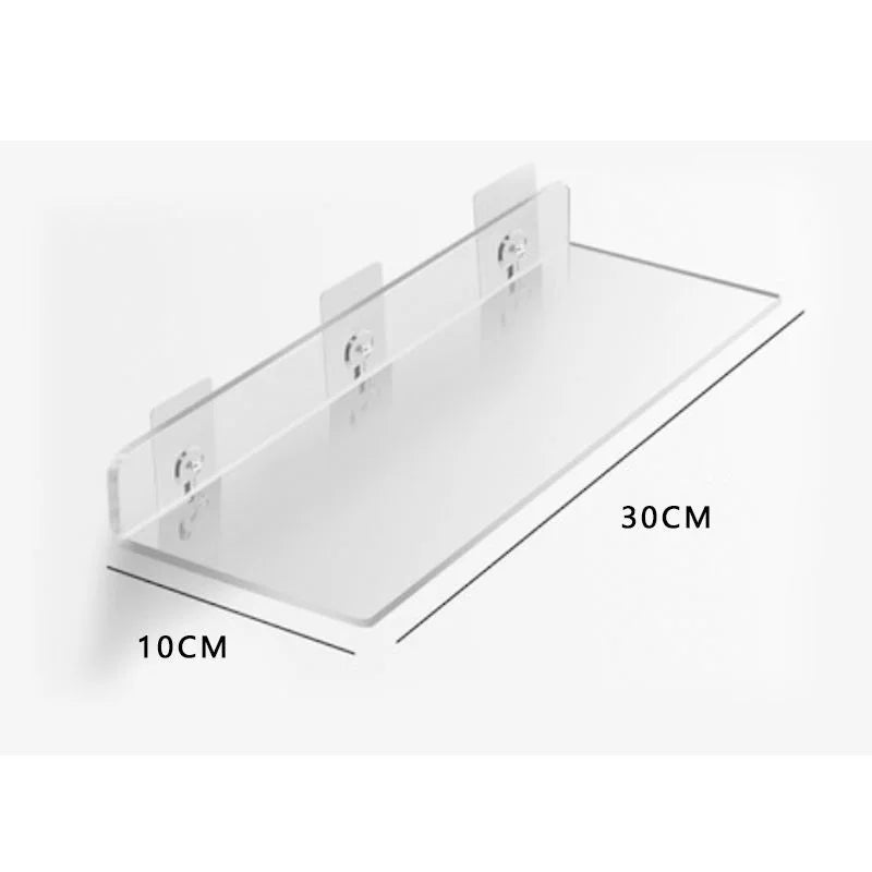 Floating Corner Shelf Organizer Rack
