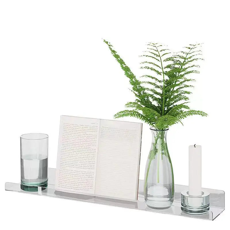 Floating Corner Shelf Organizer Rack