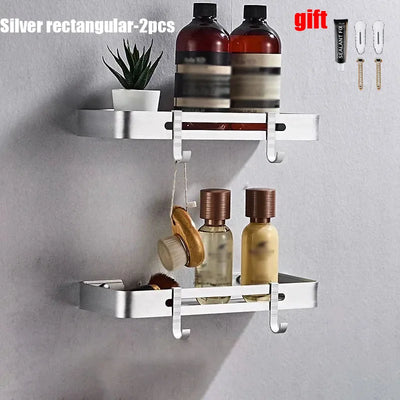 Modern Floating Corner Shelf Organizer