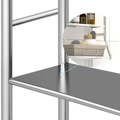 Space-Saving Over-the-Toilet Caddy Shelf