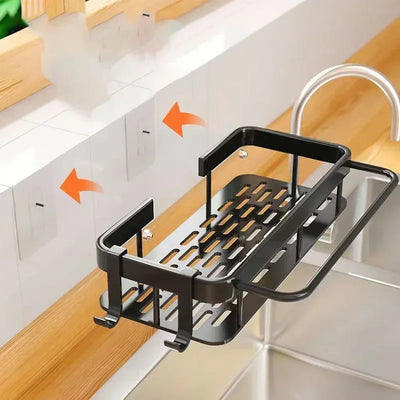 Space-Saving Corner Shower Caddy Rack