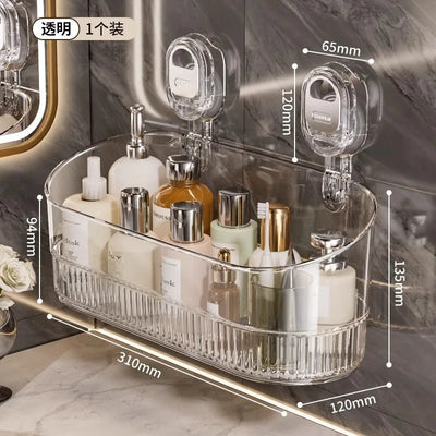 Suction Cup Shower Caddy with Drip Tray
