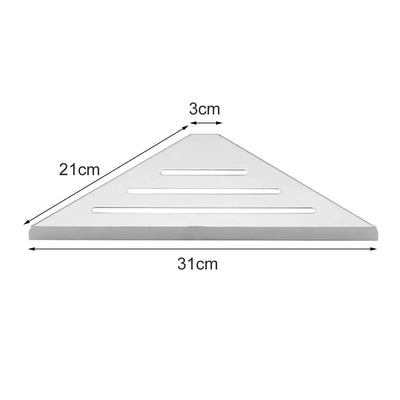 Two-Tier Shower Shelf Insert Organizer