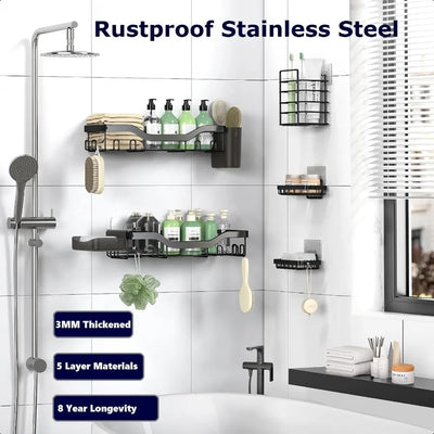 Premium Stainless Steel Shower Caddy