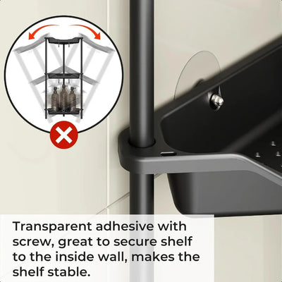 Tall Standing Shower Caddy Storage Rack