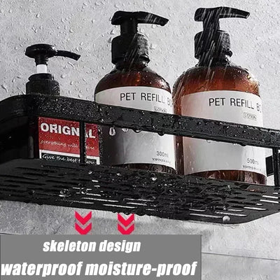 Space-Saving Corner Shower Caddy Rack