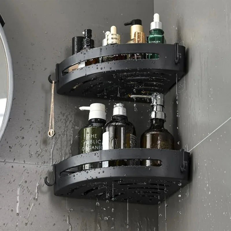 Modern Floating Corner Shelf Organizer