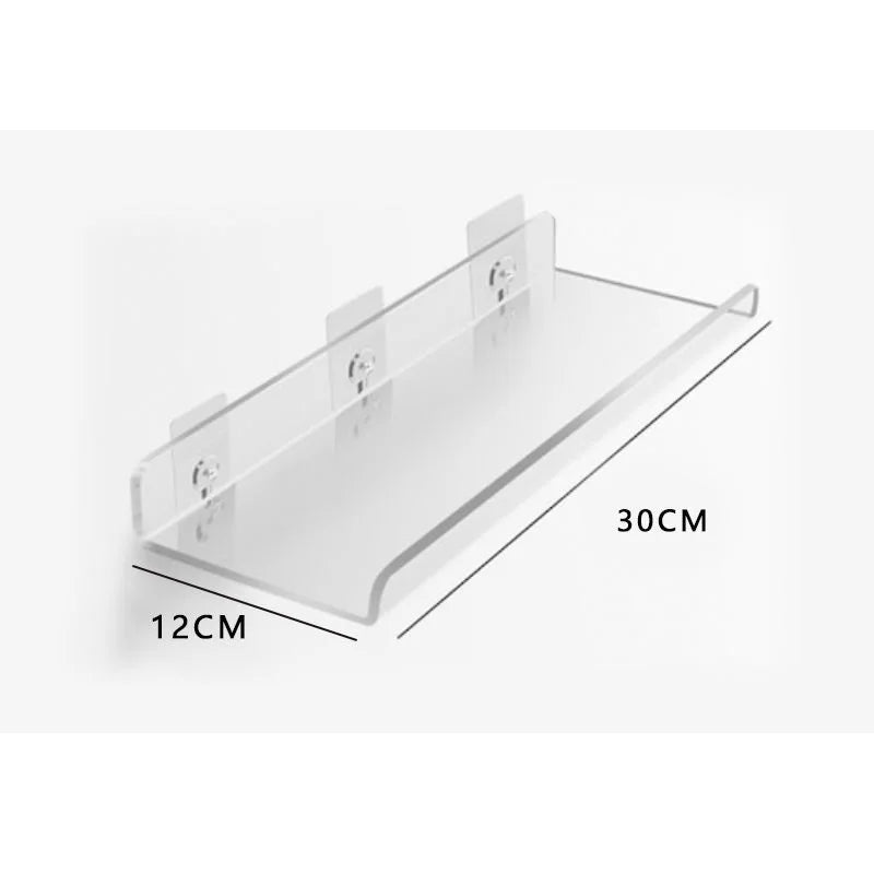 Floating Corner Shelf Organizer Rack