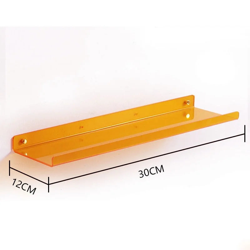Floating Corner Shelf Organizer Rack