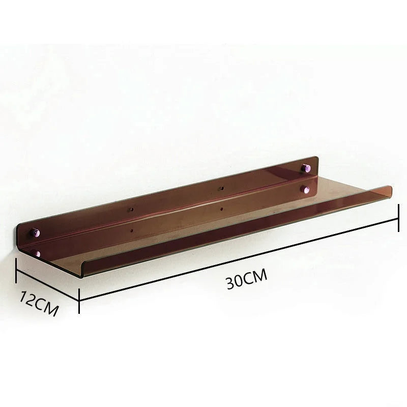 Floating Corner Shelf Organizer Rack
