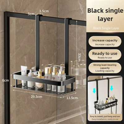 Over-the-Door Shower Caddy with 2-Tiers