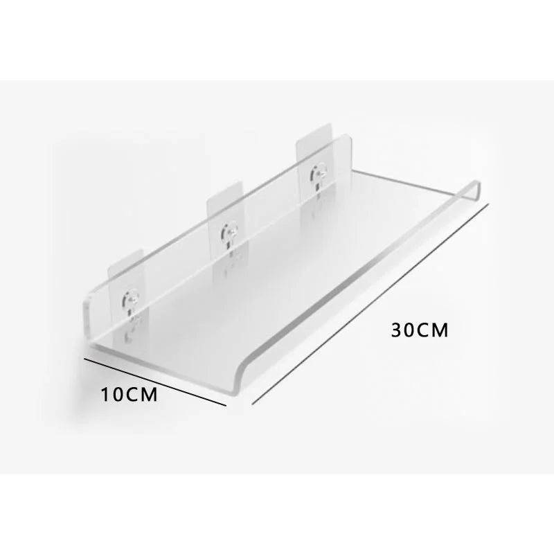 Floating Corner Shelf Organizer Rack