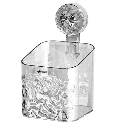 Suction Cup Shower Caddy with Drip Tray