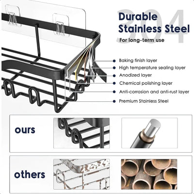 Premium Stainless Steel Shower Caddy
