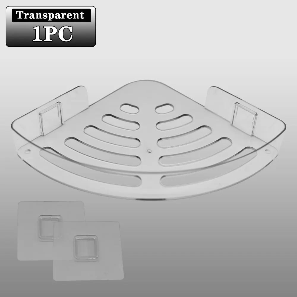 Plastic Shower Caddy with Dual Shelves