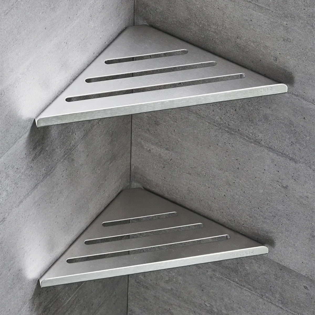 Two-Tier Shower Shelf Insert Organizer