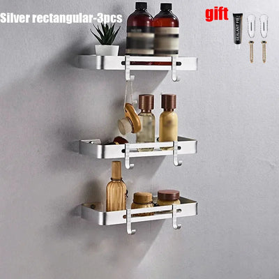Modern Floating Corner Shelf Organizer