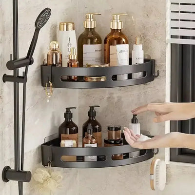Modern Floating Corner Shelf Organizer